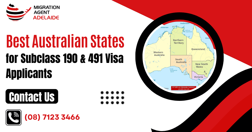 Best Australian States for Subclass 190 & 491 Visa Applicants
